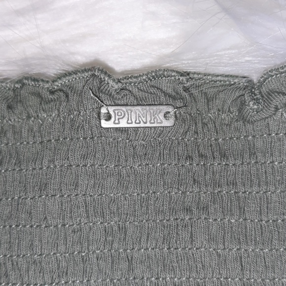 Victoria secret forest green crop top - Picture 2 of 4